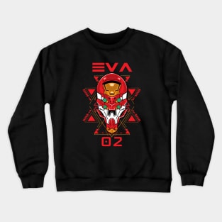 EVA unit 02 Crewneck Sweatshirt